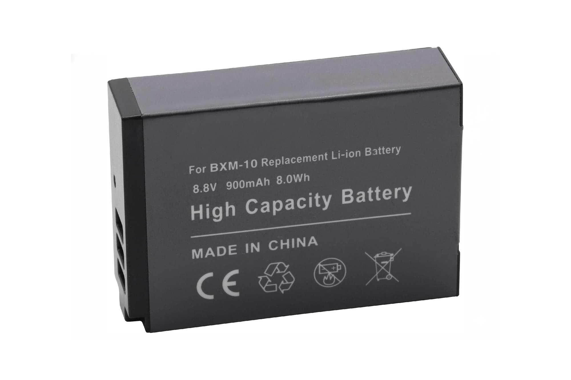 Rechargeable Li-Ion Battery 900mAh 8.8V for XiaoYi Yi M1 BXM-10 Camera