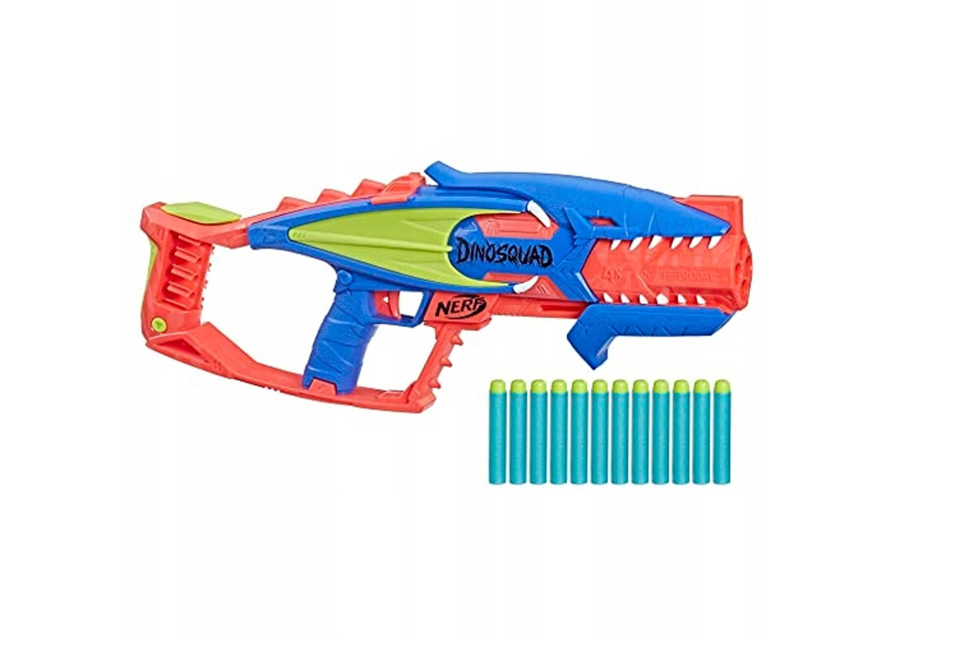 NERF Pistolet DinoSquad Terrodak Dart Blaster Wyrzutnia Strzałki F6313