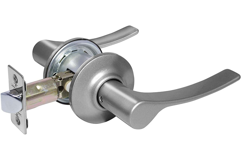 Handle with Tesa Assa Abloy insert, gray, 3B00U0CM