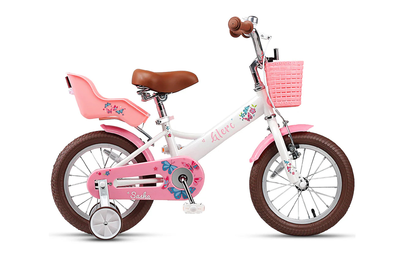 Glerc 14" Sasha Vintage Girls' Children's Bike White