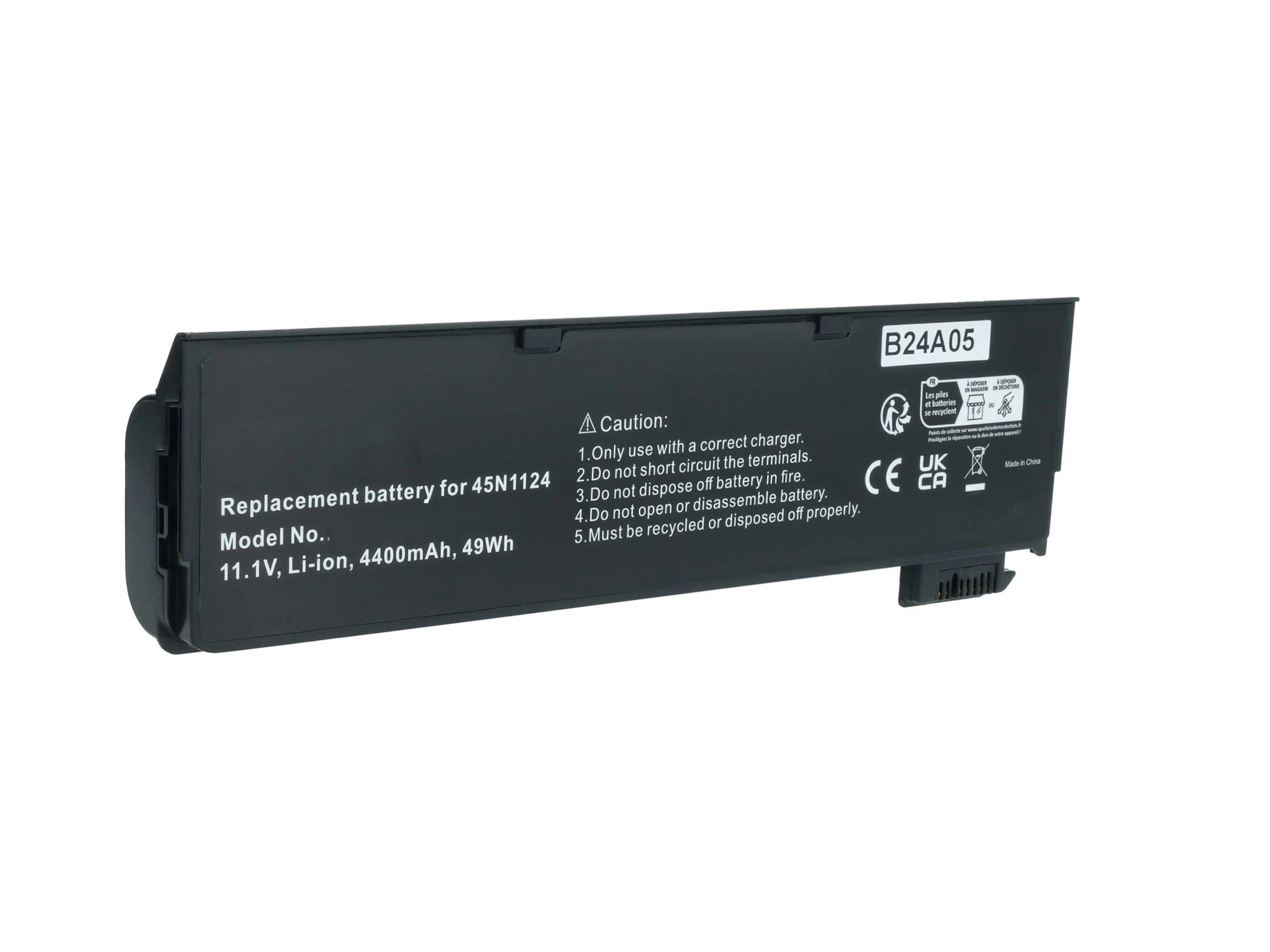 49 Wh Akku für Lenovo ThinkPad T450 T460 X240 X250 45N1124