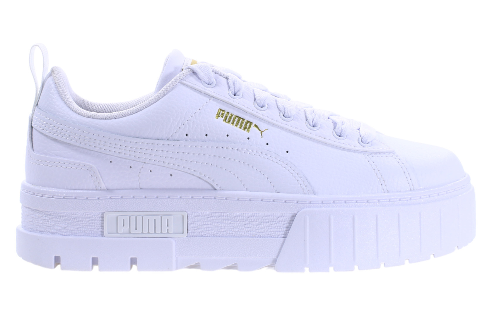 Buty młodzieżowe Puma Mayze Lth Jr 384527 01