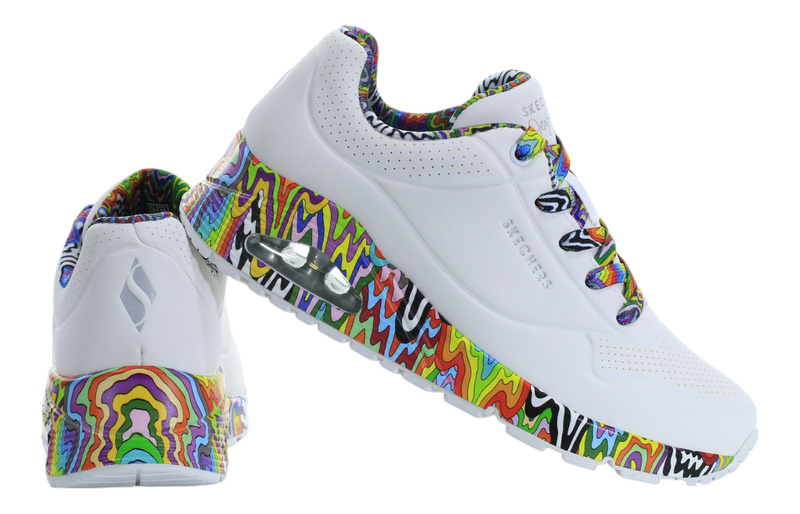 Buty damskie Skechers UNO - MINI DRIP 177959-WMLT