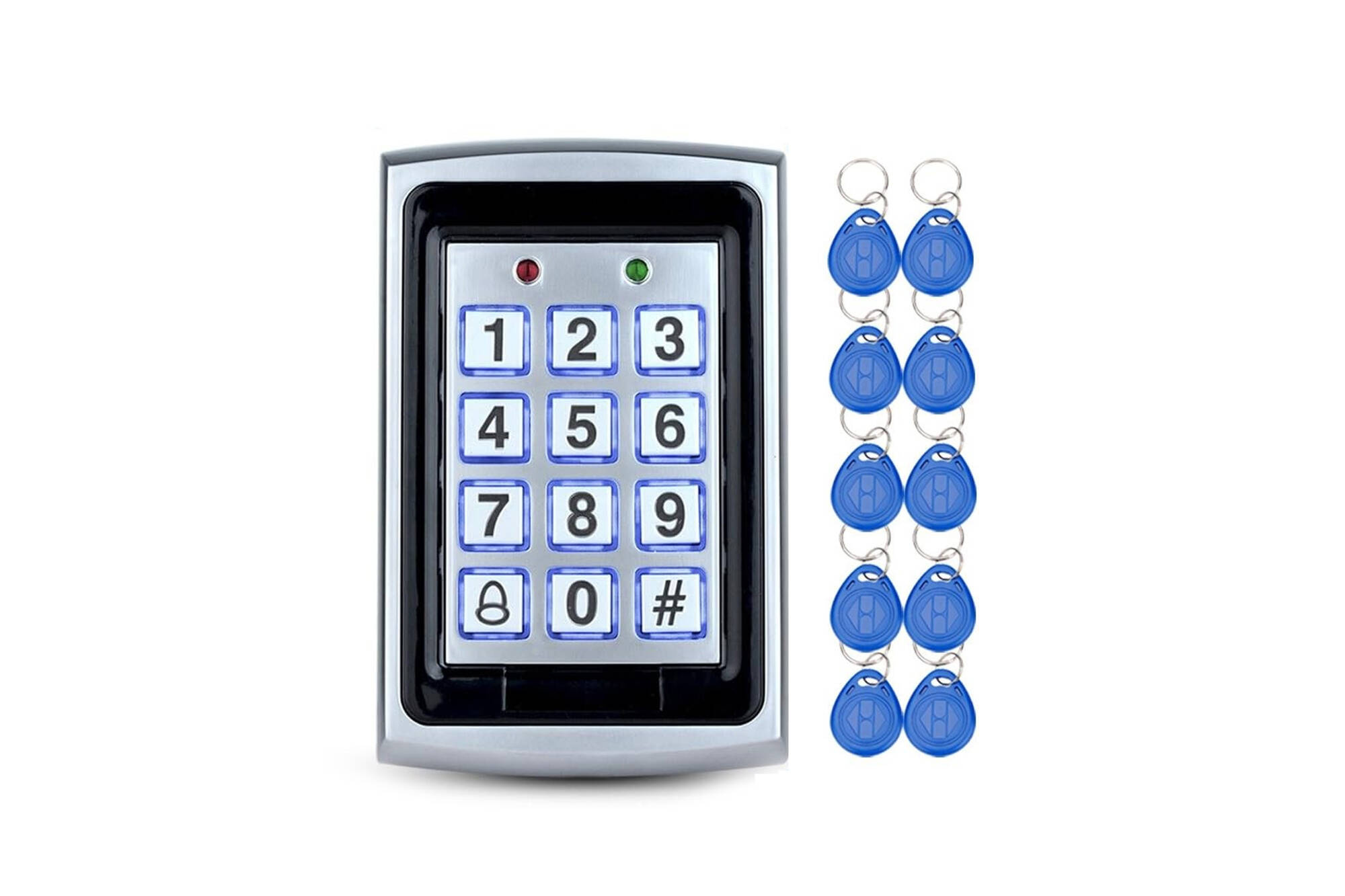 Libo Klawiatura kontrola dostępu +10 breloków 125kHz
