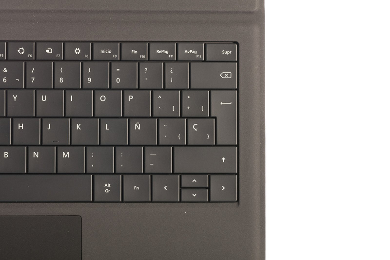Keyboard Microsoft Surface Type Cover Pro 3 Black QWERTY (Spanish) Grade A