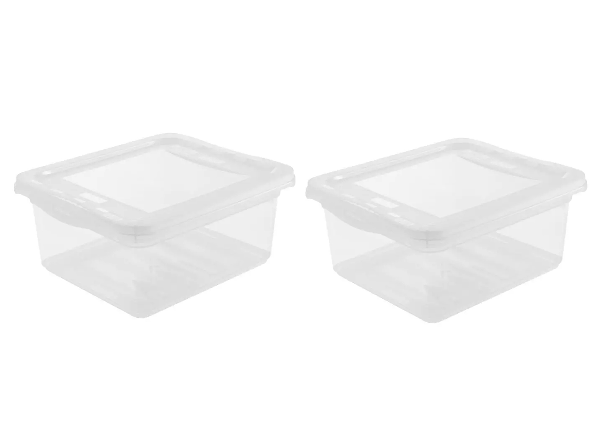 2x Kepper Bea Storage Boxes 2x11L 39x26.5x14