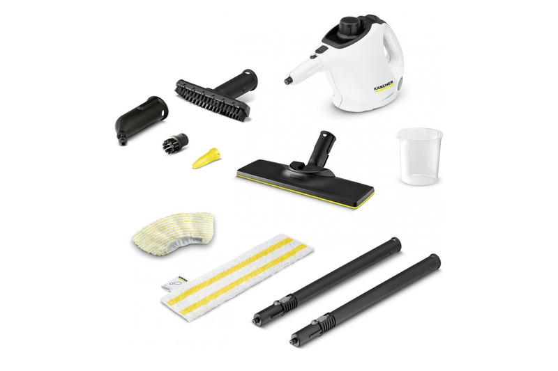 Kärcher SC 1 EasyFix Handheld Steam Cleaner 1200 W 3 bar white