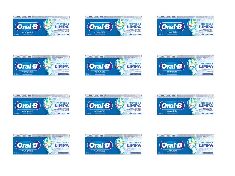 12 szt. Pasta do zębów Oral-B Complete 2w1 odświeżenie i wybielanie 75 ml
