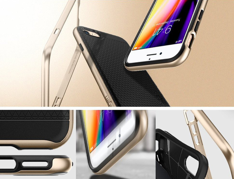 Etui Spigen Neo Hybrid 2 Iphone 7 Gold