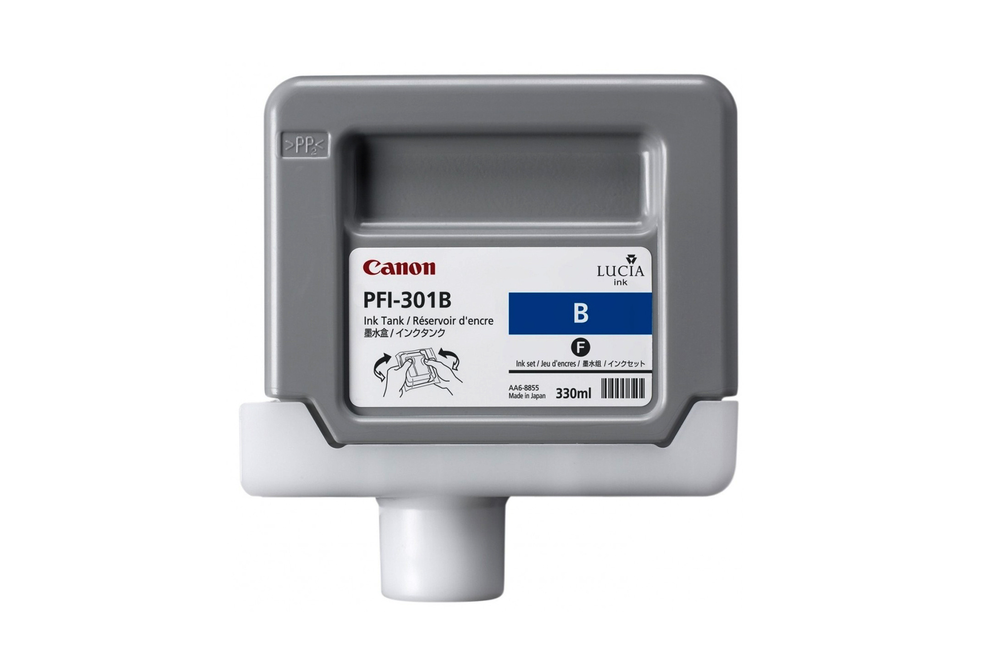 Canon PFI-301B Blue Ink 330ml iPF8000