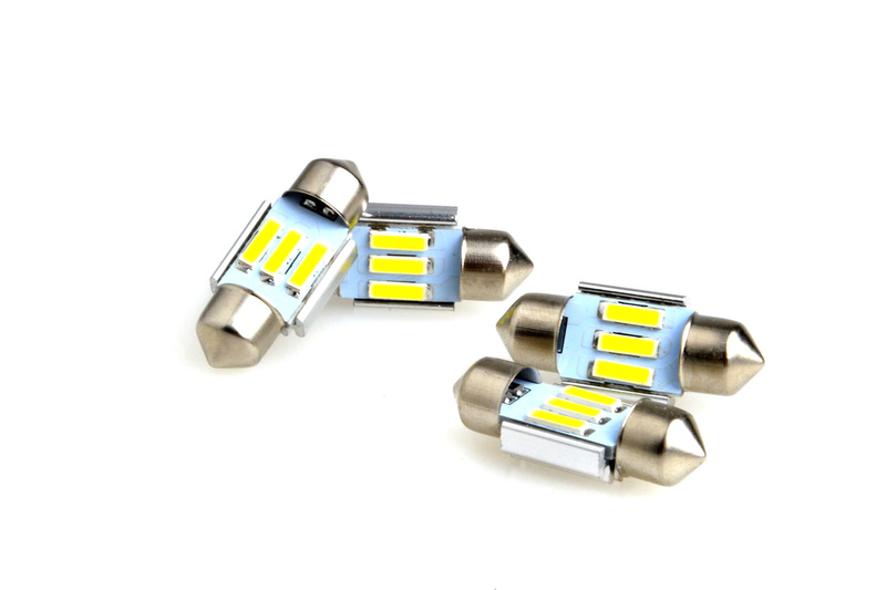 4x Neuftech Żarówki LED 31mm 3SMD C5W Canbus