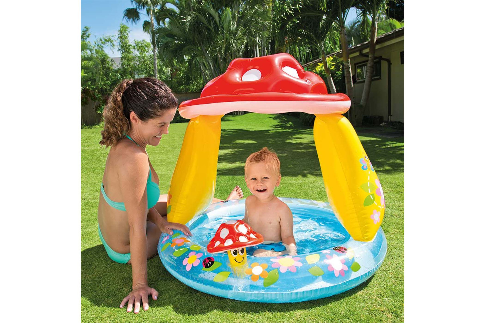 Intex Fliegenpilz aufblasbarer Pool