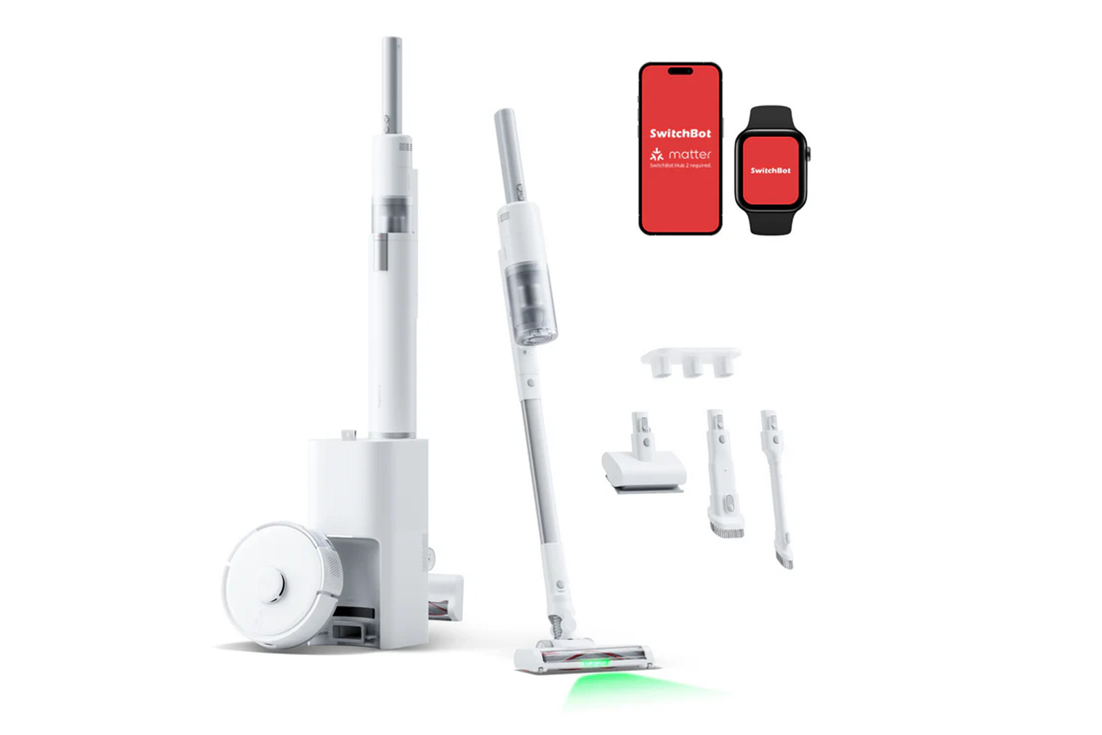 SwitchBot K10+ Pro Kombi-Saugroboter 20000 Pa mit automatischer Entleerung