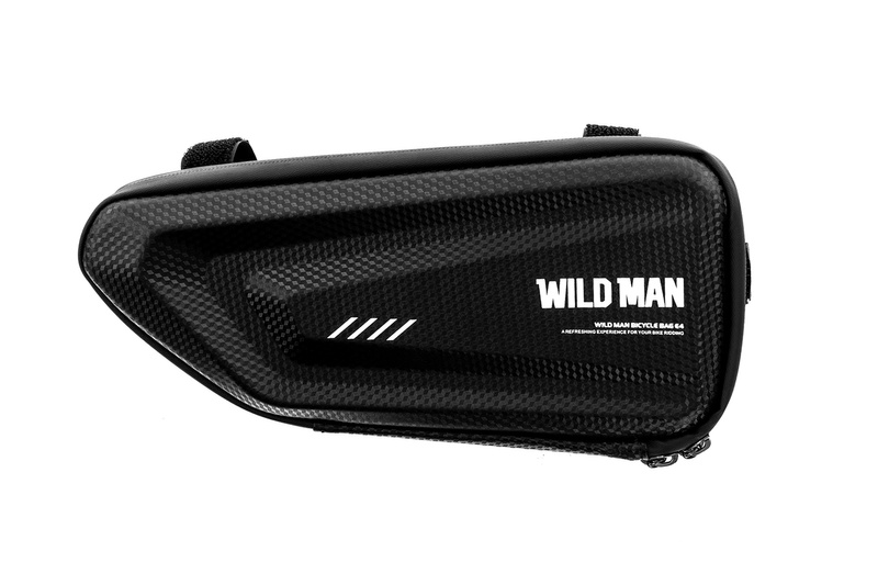 Wasserdichte Fahrradtasche WildMan E4 1L Schwarz