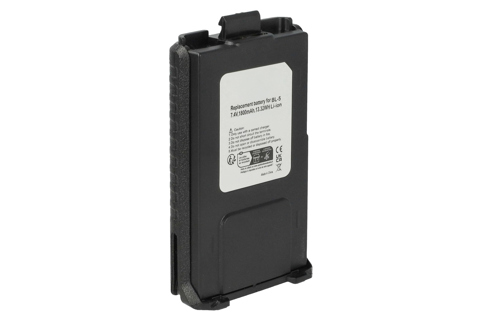Bateria akumulator do Baofeng UV-5R UV-5RA BL-5 1800mAh