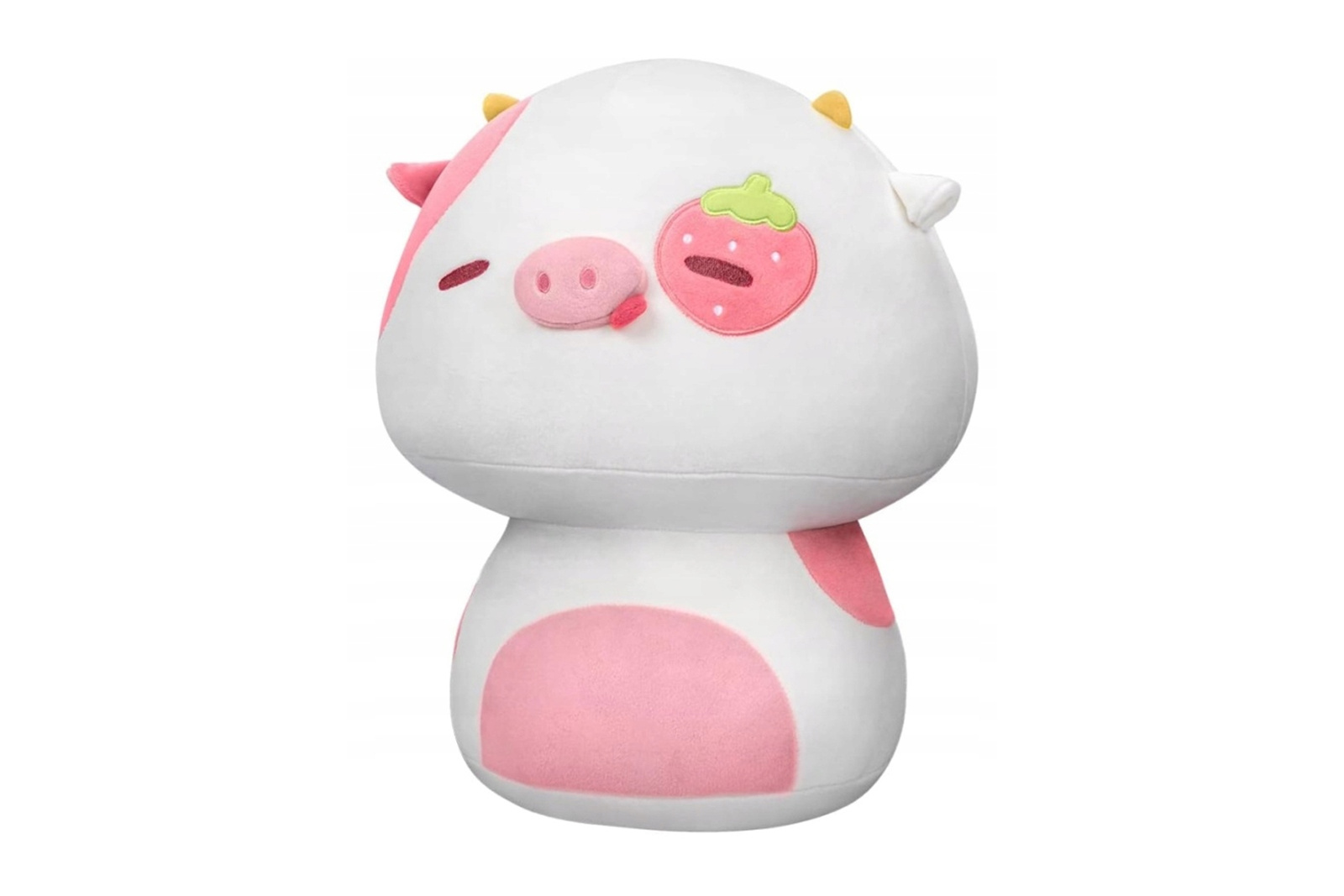 Plush cuddly toy pillow strawberry cow 36 cm Mewaii
