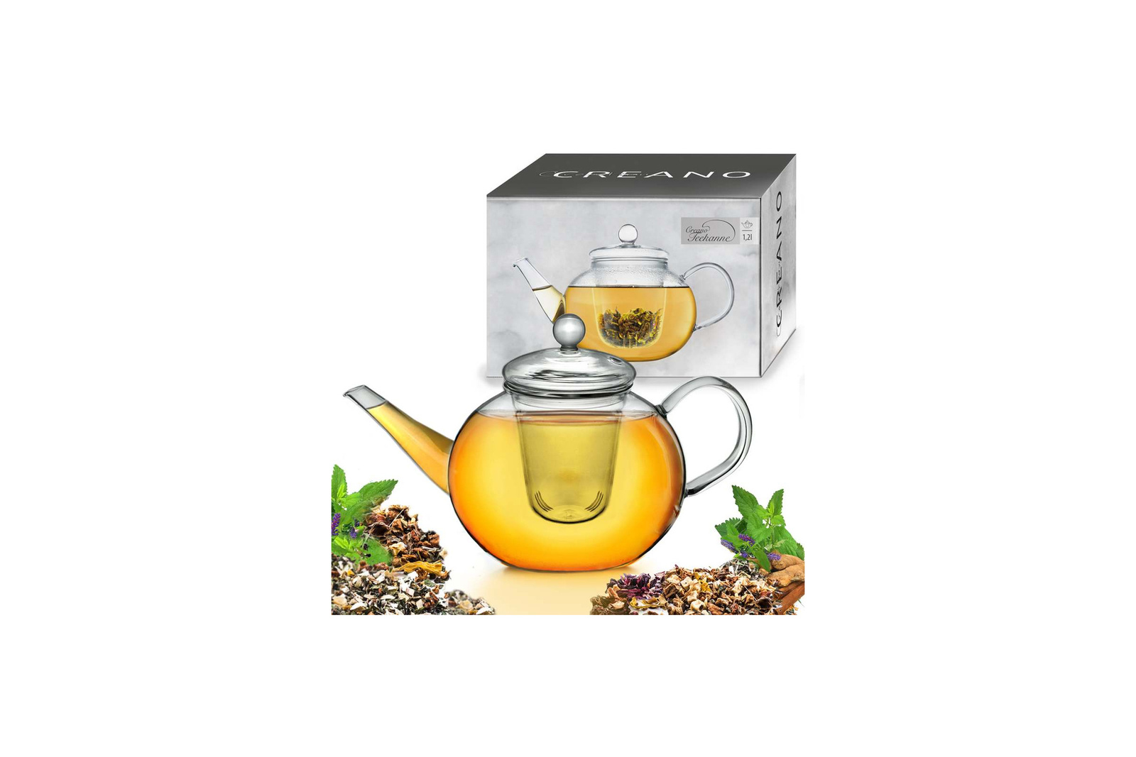 Tea infuser jug 1.2L