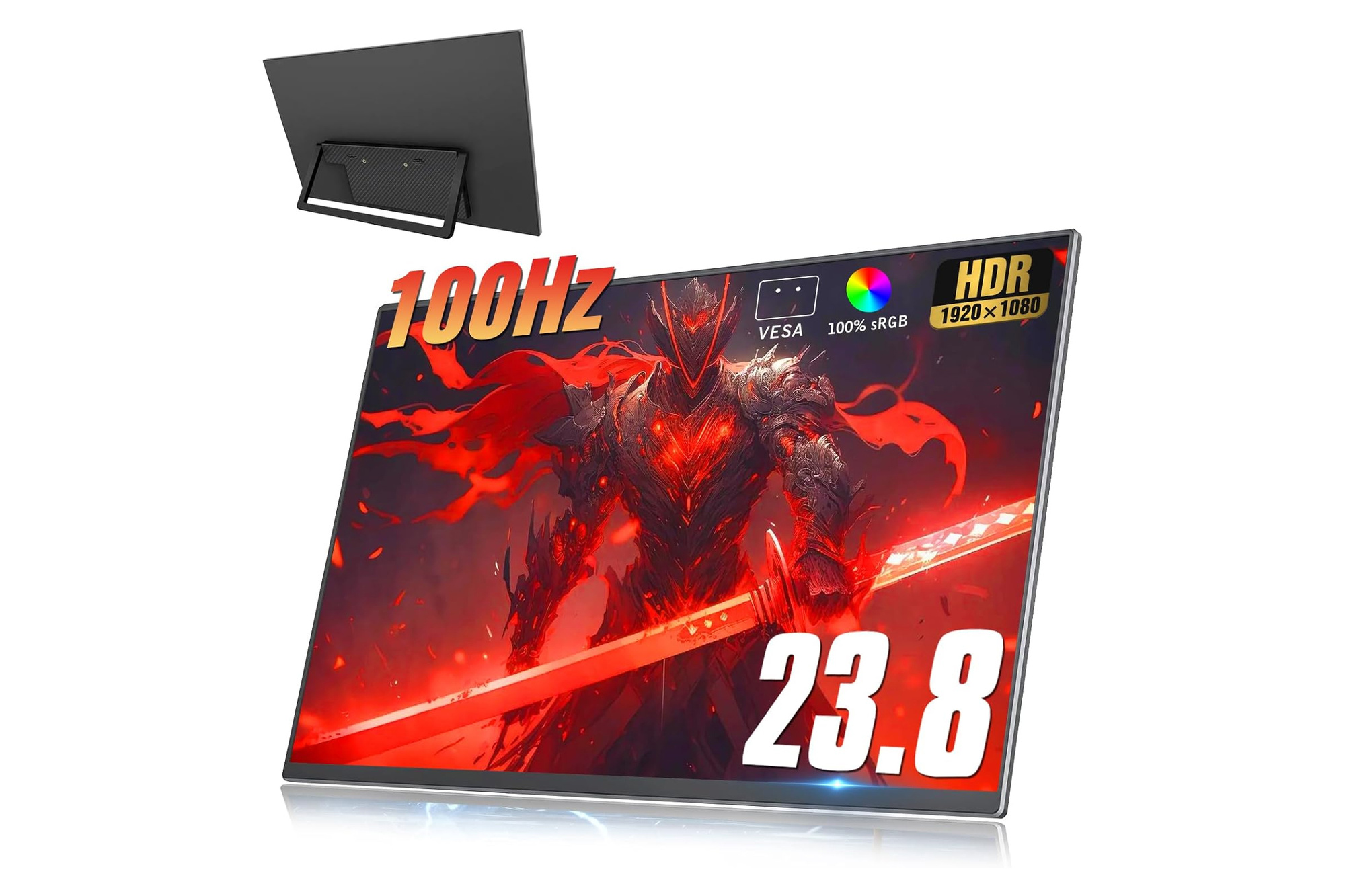 Przenośny Monitor 23.8" FHD 100Hz sRGB HDR USB-C HDMI