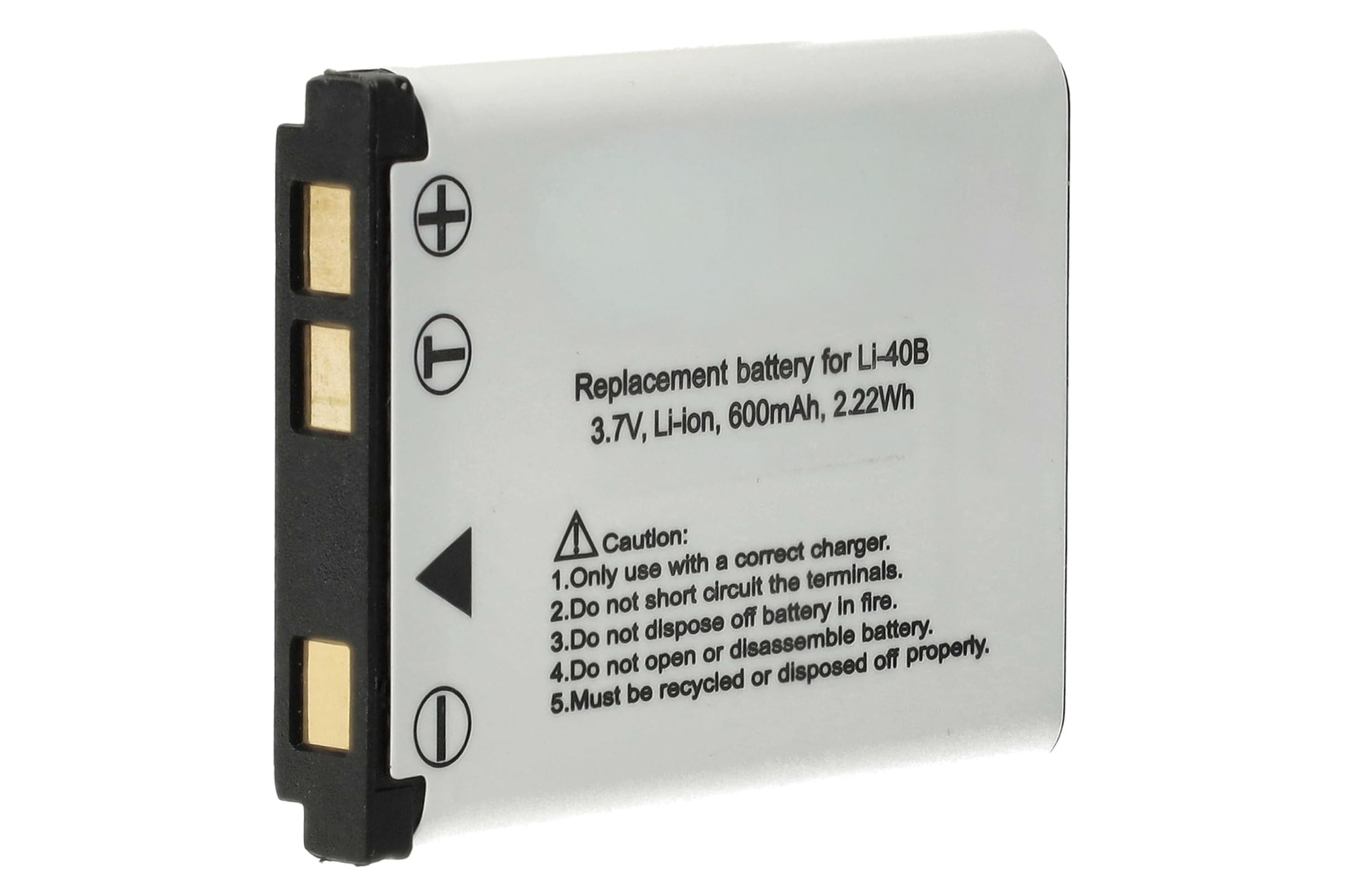 Battery 600 mAh Olympus IR-300 replacement LI-40B LI-42B