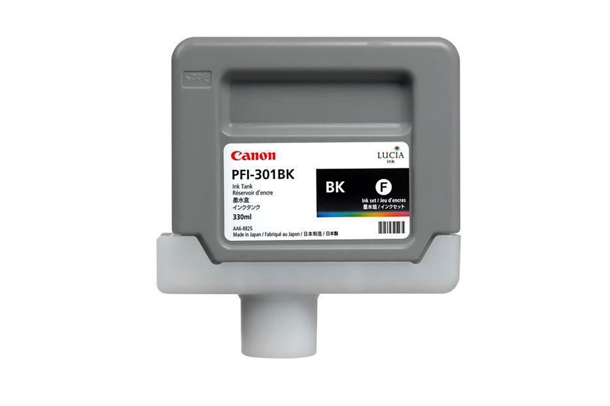 Canon PFI-301BK schwarze Tinte 330 ml iPF8000 iPF8100