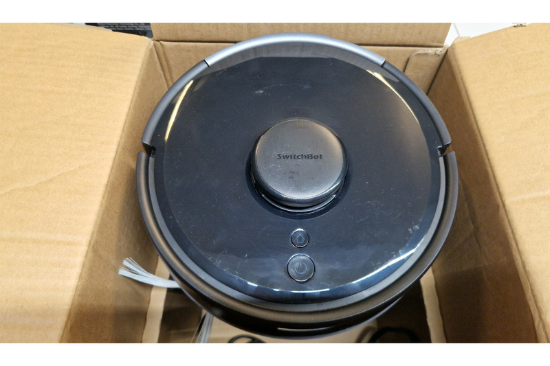 SwitchBot K11+ Robot Vacuum Mop Self-Emptying 6000Pa Matter Apple Home