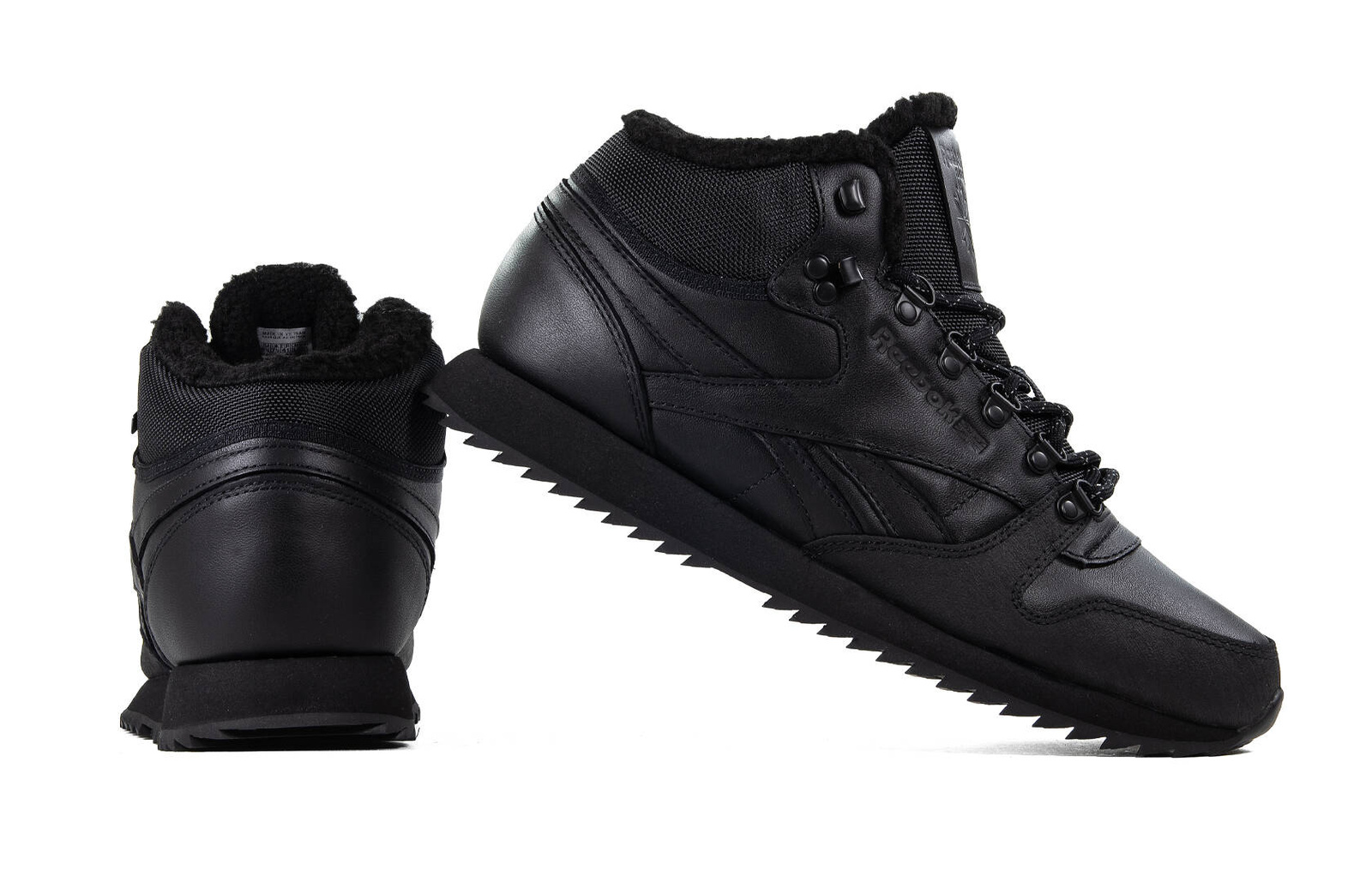 Buty męskie Reebok CL LTHR MID RIPPLE FU9129