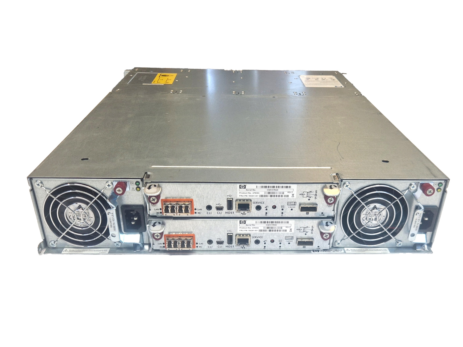 HP StorageWorks FCLSE-0701 Disk Array 12x600GB 7.2TB 2xAP836A