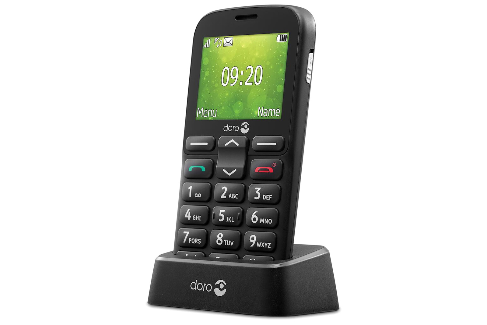 Doro 1382 DFB-0350 Black Mobile Phone