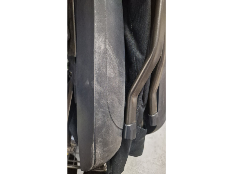 TIMBER RIDGE Klappbarer Campingstuhl, verstellbar, hohe Rückenlehne, Marineblau