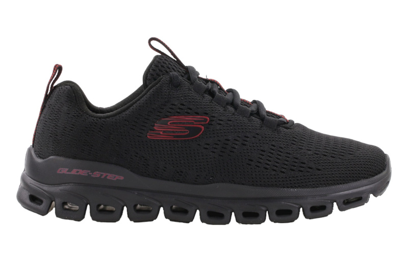 Buty Skechers GLIDE-STEP-FASTEN UP 232136-BBK
