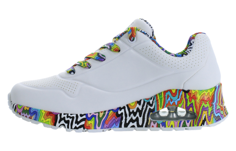 Buty damskie Skechers UNO - MINI DRIP 177959-WMLT