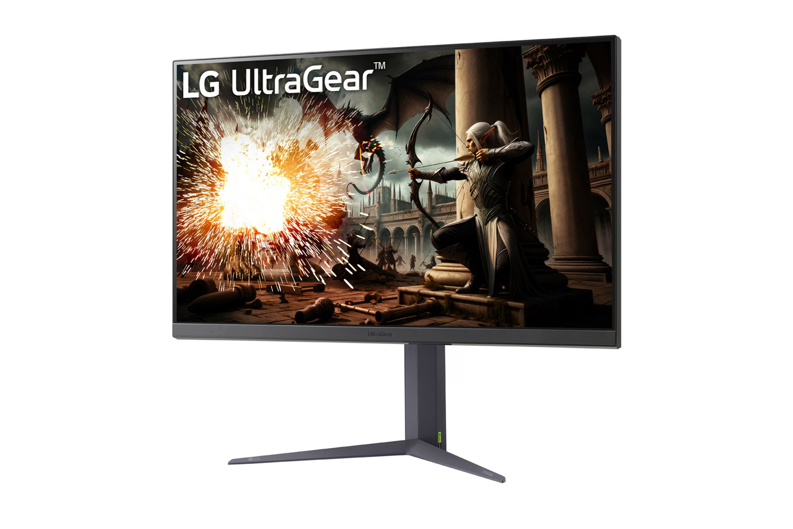 LG UltraGear 32GS75QN-B Gaming Monitor 31.5'' QHD 180Hz IPS