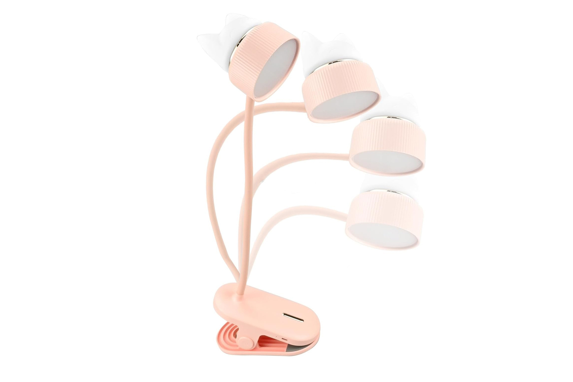 Klemm-Leselampe 4000K Rosa