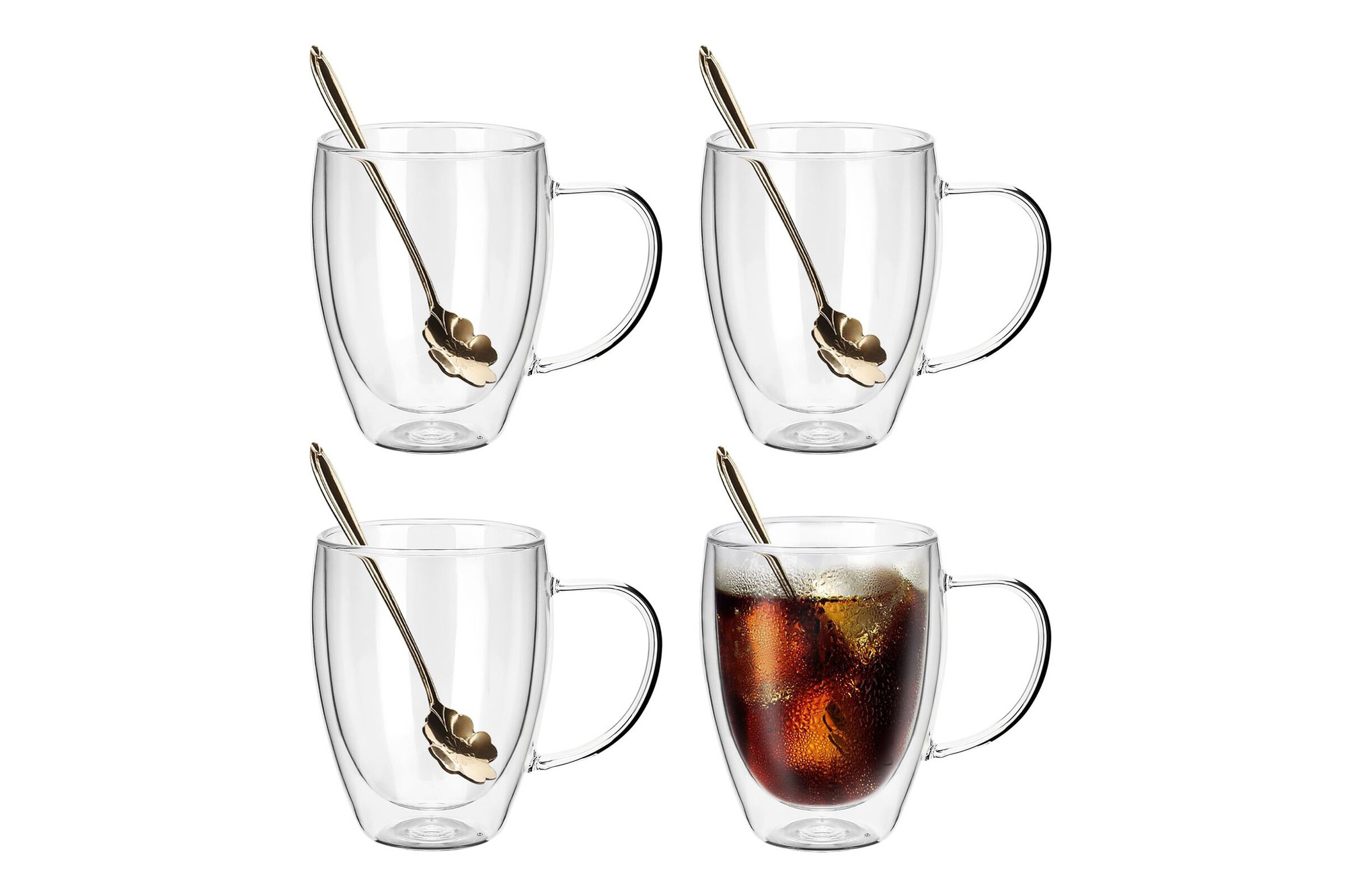 Zestaw szklanek do kawy 4 szt.