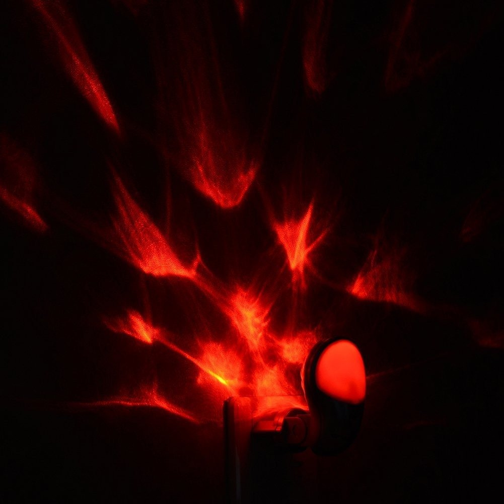 RGB LED night lamp with twilight sensor