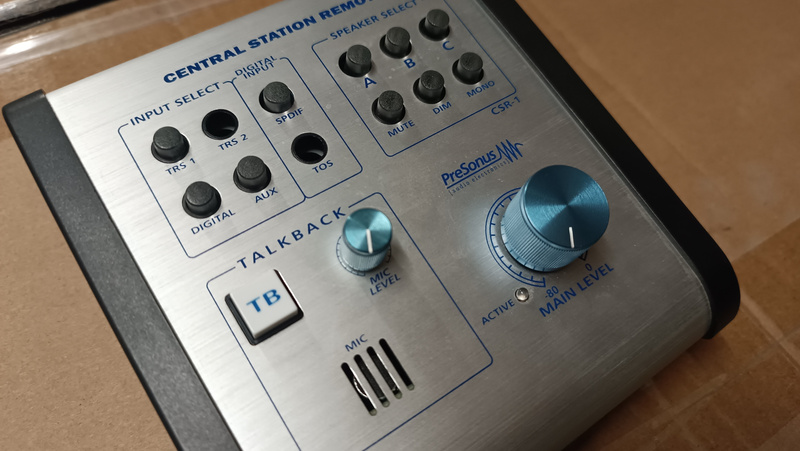 PreSonus Central Station Plus – Monitor Controller with Remote CSR-1