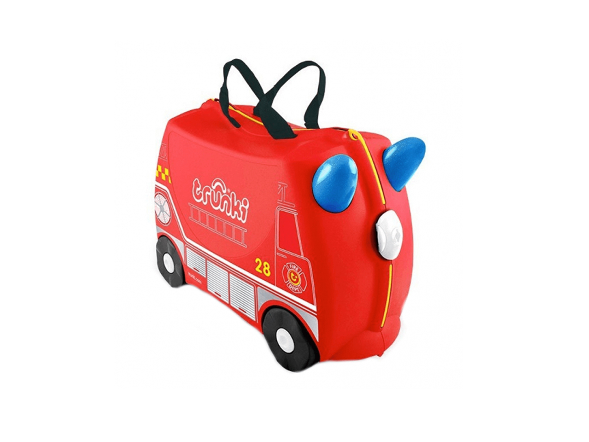 Trunki Rollkoffer Feuerwehrauto Handgepäck für Kinder