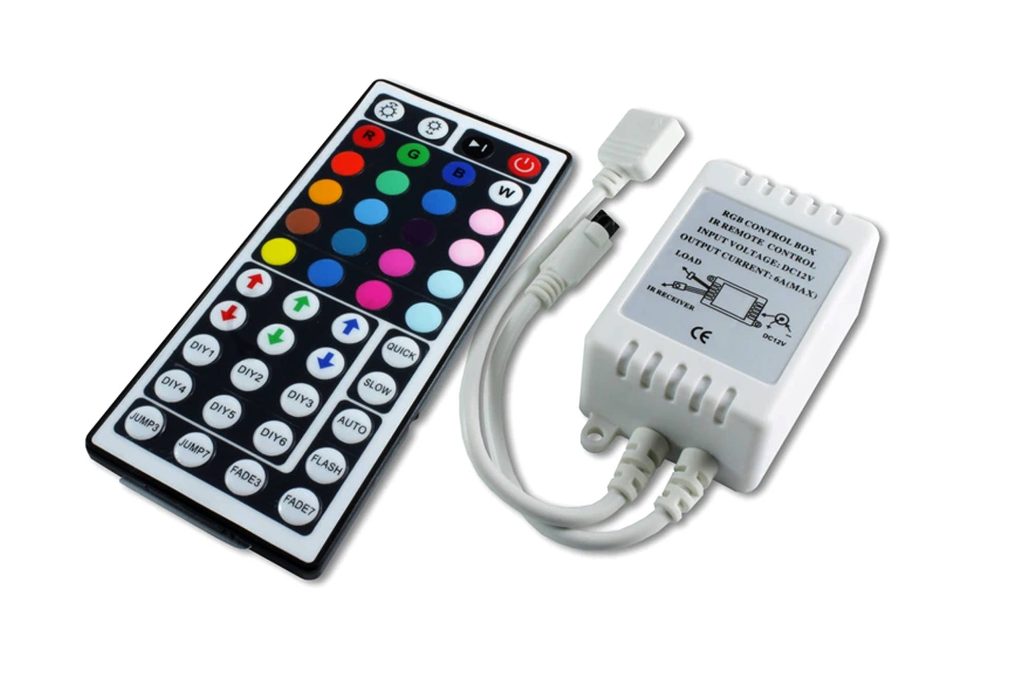 Controller RGB controller for IR 44K 12V LED strips