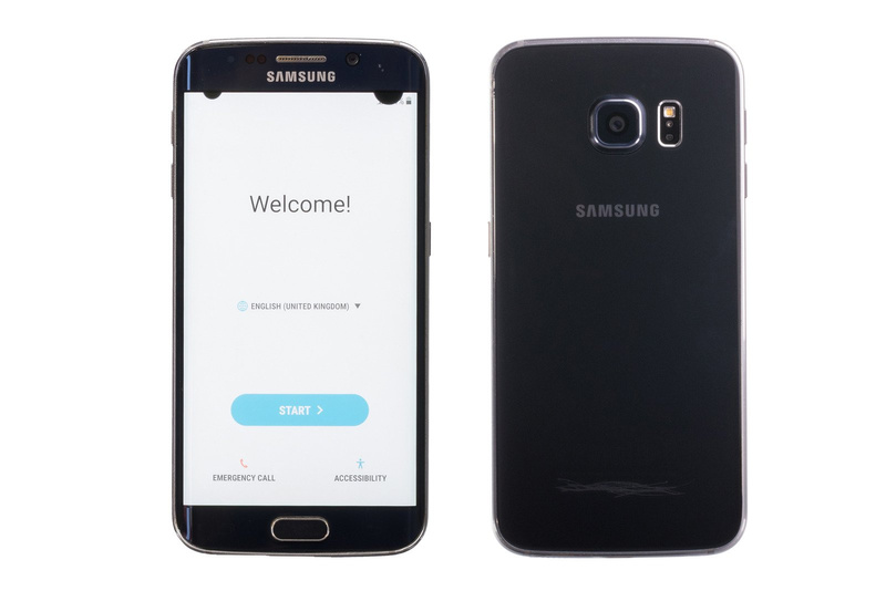 Samsung Galaxy S6 Edge Black 32GB SM-G925F Ersatzbox Damaged
