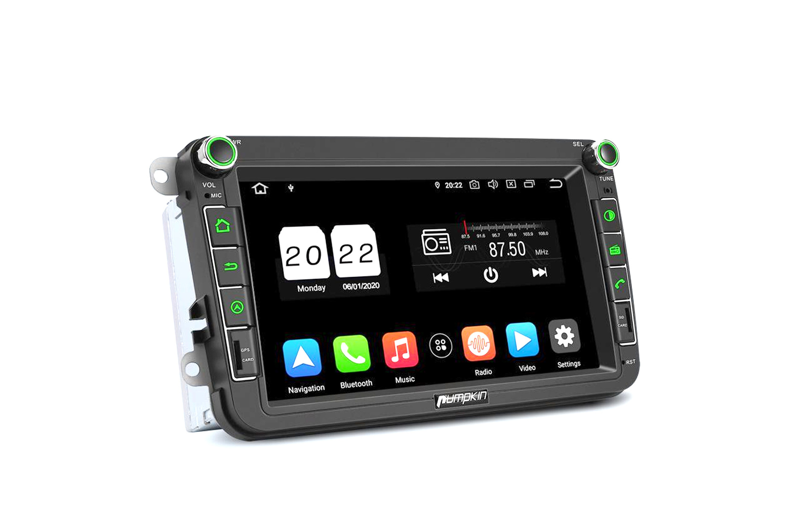 Pumpkin AA0577B VW Golf Caddy accessory radio