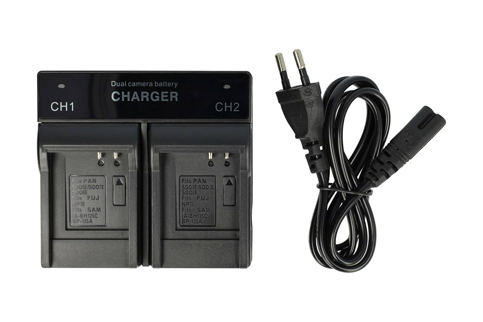 Ładowarka podwójna do Panasonic CGA-S005 230V 12V