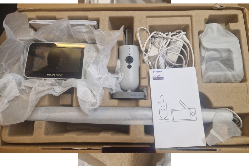 Philips Avent SCD923/26 Babyphone Video Full HD WiFi App Nachtsicht 400m