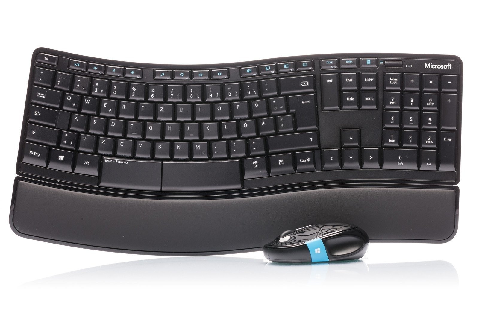 Keyboard and Mouse Set Microsoft Sculpt Comfort Desktop (German) L3V-00008