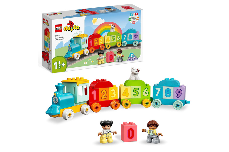 Lego Duplo Pociąg z cyferkami nauka liczenia 10954