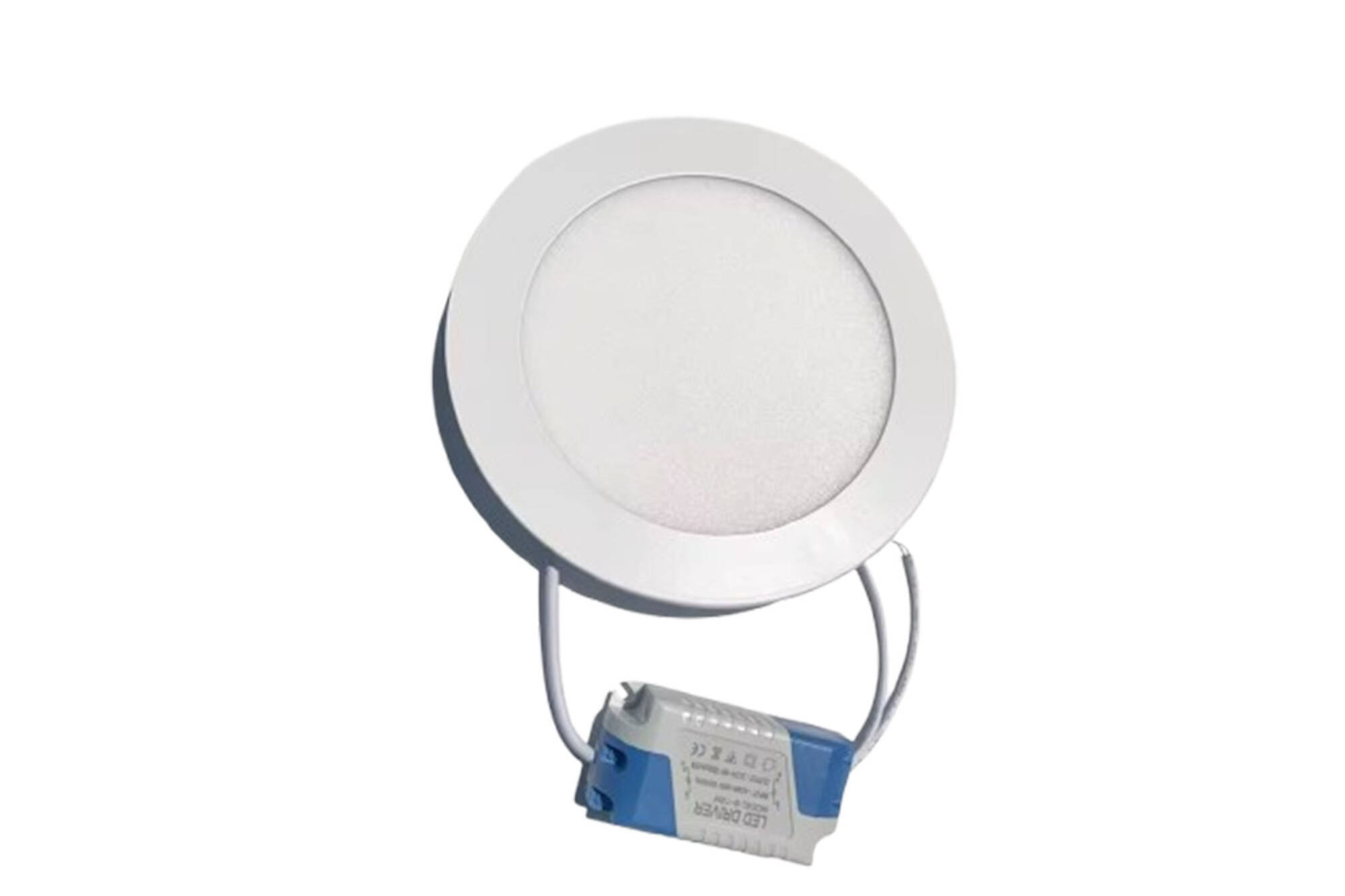 LED-Einbauleuchte, 15 W, warmweiß, 145 mm