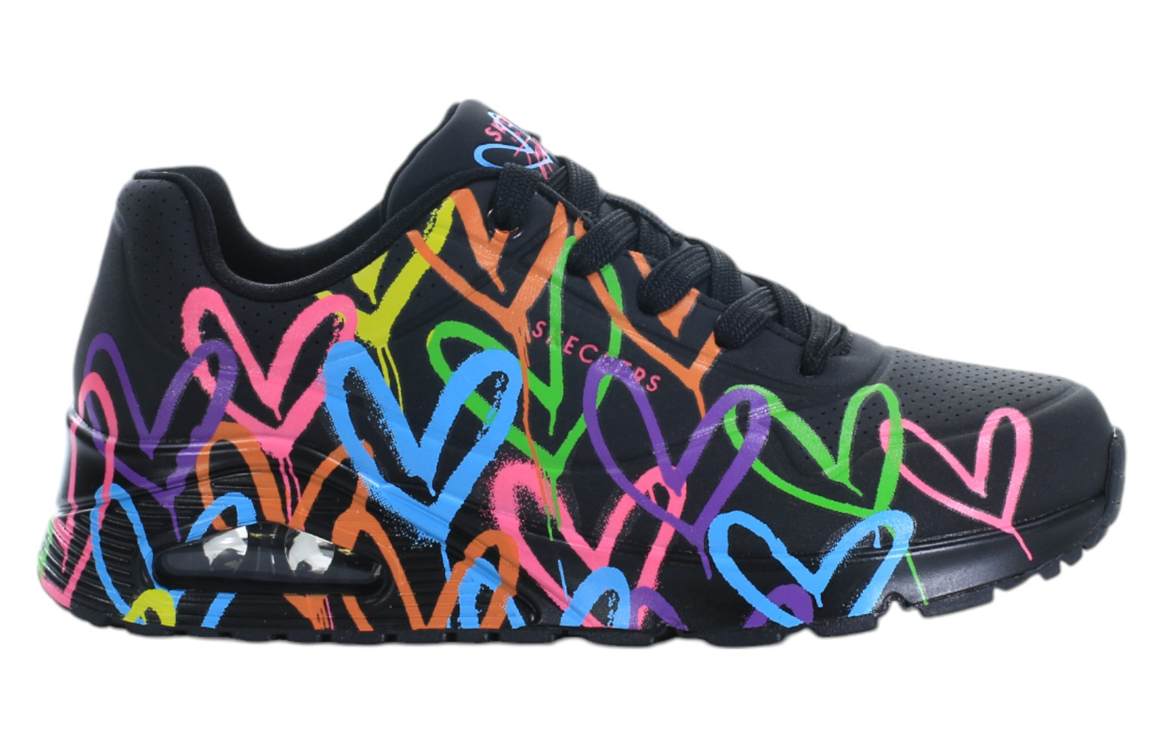 Buty damskie Skechers UNO HIGHLIGHT 177981-BKMT