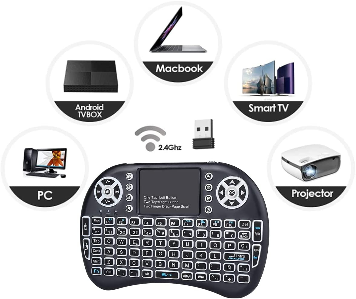 Mini Kabellose Tastatur TV PC SMART USB