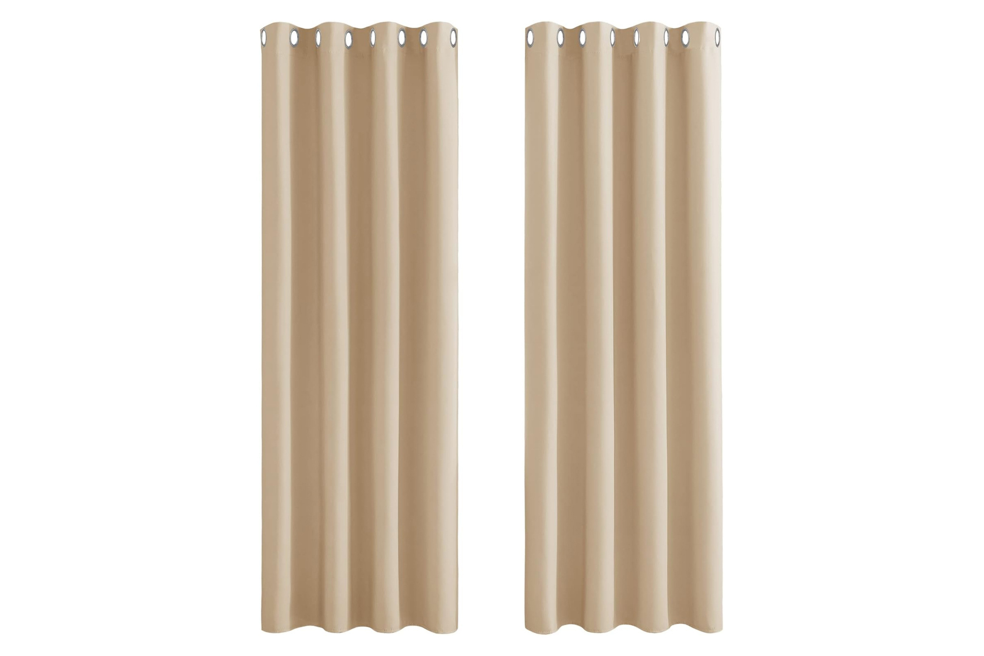 Pony-Tanz-Vorhänge, 300 x 1400 cm, Beige