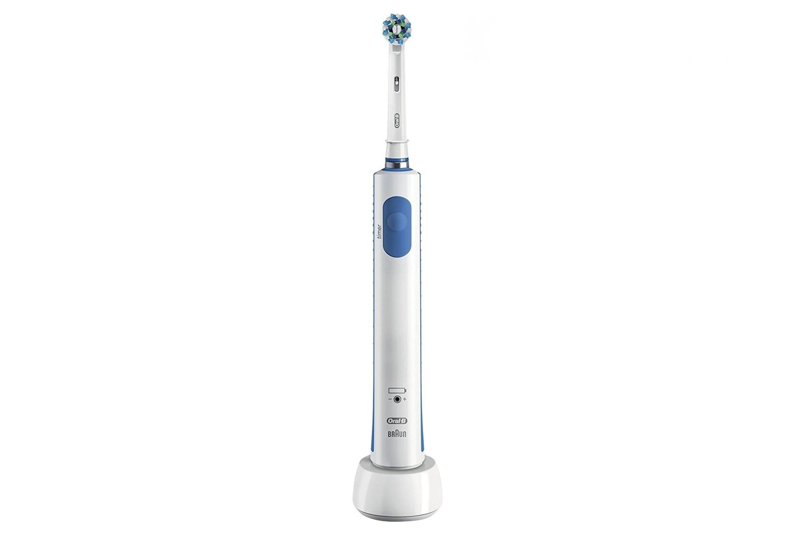 Szczoteczka elektryczna Oral-B Pro 600 670 3D CrossAction + końcówki Precision Clean