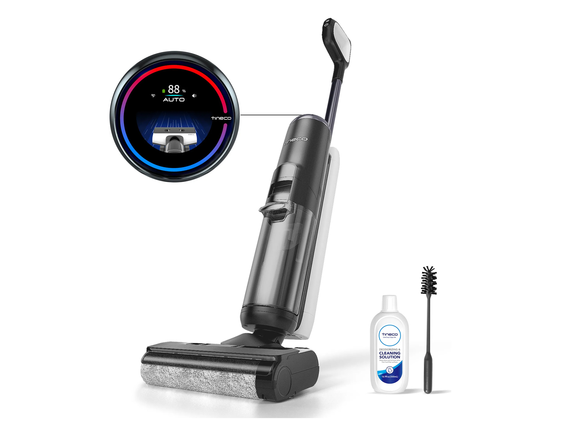 Tineco Floor ONE S5 Pro 2 – 2-in-1 Elektrowischer mit LCD-Display